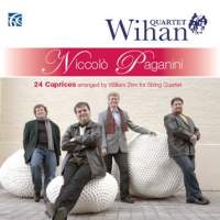 Wihan Quartet - Niccolo Paganini: 24 Caprices arranged by William Zinn for string quartet. © 2009 Wyastone Estate Limited 