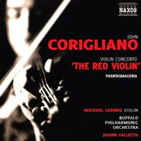 John Corigliano: Violin Concerto 'The Red Violin'. Michael Ludwig, Buffalo Philharmonic Orchestra / JoAnn Falletta. © 2010 Naxos Rights International Ltd