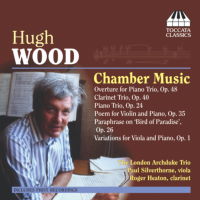 Hugh Wood: Chamber Music. © 2009 Toccata Classics