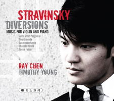 Stravinsky: Diversions - music for violin and piano. Ray Chen and Timothy Young. © 2010 Melba Recordings 