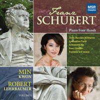 Franz Schubert: Piano Four Hands. Min Kwon and Robert Lehrbaumer. © 2010 MSR Classics