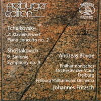 Freiburger Edition - Tchaikovsky, Shostakovich - Andreas Boyde, Johannes Fritzch. © 2010 Divine Art Ltd