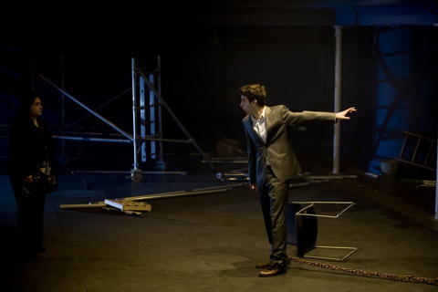 A scene from 'When a Man Knows' by Robert Hugill. Photo © 2011 Thomas Bowles