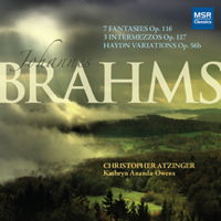 Brahms: 7 Fantasies, 3 Intermezzos, Haydn Variations. © 2010 MSR Classics