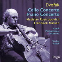 Dvorák: Cello Concerto; Piano Concerto. © 2011 Regis Records