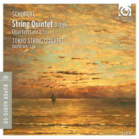 Schubert: Quintet D 956 - Tokyo String Quartet; David Watkin, cello. © 2011 harmonia mundi usa