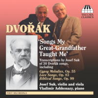 Dvorák: 'Songs My Great-Grandfather Taught Me'. © 2009 Toccata Classics