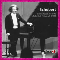 Cyprien Katsaris Archives Vol 8 - Schubert. © 2011 Piano 21
