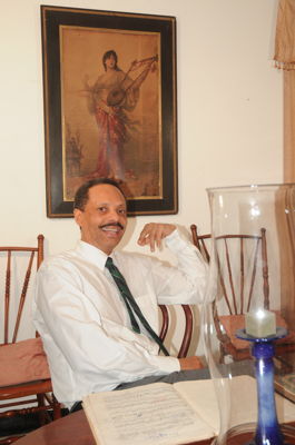 Orrett Rhoden at home in Jamaica in 2012