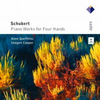 Schubert: Piano Works for Four Hands. Anne Queffélec and Imogen Cooper. © 2009 Warner Classics and Jazz