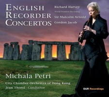 English Recorder Concertos - Michala Petri. © 2012 OUR Recordings