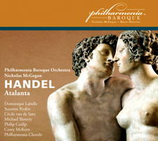 Handel: Atalanta. Nicholas McGegan. © 2012 Philharmonia Baroque Orchestra