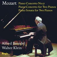 Mozart Piano Concertos. Alfred Brendel and Walter Klein. © 2012 Regis Records