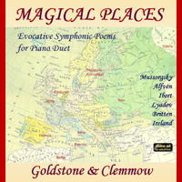 Magical Places - Evocative Symphonic Poems for Piano Duet. Goldstone and Clemmow. © 2012 Divine Art Ltd
