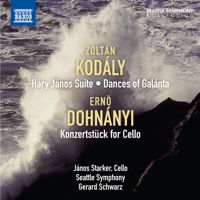 Kodály: Háry János Suite; Dohnányi: Konzertstück for Cello. © 1989, 1991, 2012 Naxos Rights International Ltd