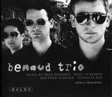 Benaud Trio - Music by Ross Edwards, Paul Stanhope, Matthew Hindson and Nicholas Buc. © 2012 Melba Recordings