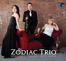 Zodiac Trio - Stravinsky, Bacri, Ustvolskaya, Bartók. © 2012 Blue Griffin Recording Inc