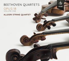 Beethoven Quartets Op 18. Volume 1. Allegri String Quartet. © 2013 Vivat Music Foundation