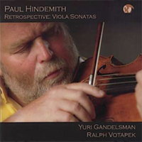 Hindemith: Retrospective Viola Sonatas - Yuri Gandelsman. © 2012 Blue Griffin Recording Inc 