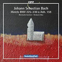 J S Bach: Motets BWV 225-230 and Anh 159 - Rheinische Kantorei / Hermann Max. © 2013 Deutschlandradio