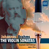 Johannes Brahms: The Violin Sonatas. © 2013 S Sant'Ambrogio and J Winn