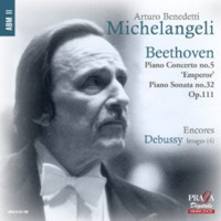 Michelangeli - Beethoven: 'Emperor' Concerto; Piano Sonata Op 111; Debussy: Images. © 2013 AMC Paris