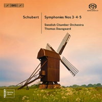 Schubert: Symphonies Nos 3, 4 and 5. Swedish Chamber Orchestra / Thomas Dausgaard. © 2013 BIS Records AB 