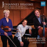 Brahms: Trio Op 114; Viola Sonatas Op 120. © 2013 Geraldine Walther