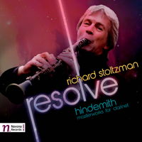 Resolve - Hindemith masterworks for clarinet - Richard Stoltzman. © 2014 Navona Records LLC
