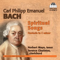 C P E Bach: Spiritual Songs. © 2014 Toccata Classics