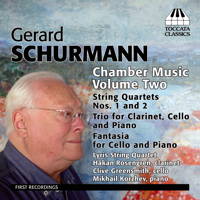 Gerard Schurmann Chamber Music, Volume Two. © 2014 Toccata Classics