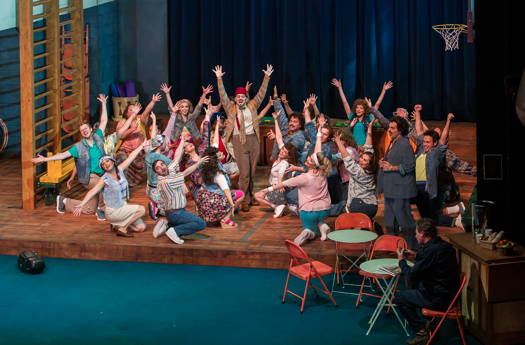 A scene from Antonio Cagnoni's 'Don Bucefalo' at Wexford Festival Opera. Photo © 2014 Clive Barda