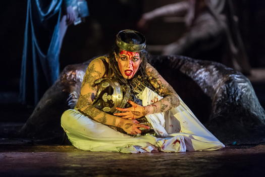 Na'ama Goldman in the title role of Antoine Mariotte's 'Salomé' at Wexford Festival Opera. Photo © 2014 Clive Barda