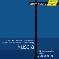 Russia - Schnittke, Tanejew, Gubaidulina, Glinka, Rachmaninow and Tschaikowsky. © 2014 Hänssler Classic