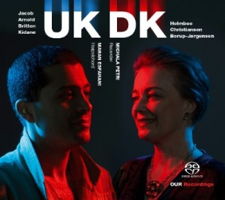 UK DK - Joseph, Arnold, Britten, Kidane, Holmboe, Christiansen, Borup-Jørgensen - Michala Petri and Mahan Esfahani. © 2014 OUR Recordings