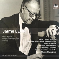 Jaime León Vocal Music. © 2015 Toccata Classics