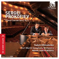 Sergei Prokofiev: Piano Concertos 2 and 5 - Vadym Kholodenko, Fort Worth Symphony Orchestra / Miguel Harth-Bedoya. © 2016 harmonia mundi usa