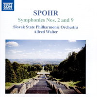 Spohr: Symphonies 2 and 9. Slovak State Philharmonic Orchestra / Alfred Walter. © 1993, 2016 Naxos Rights US Inc