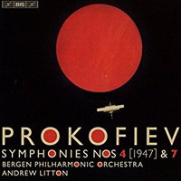 Prokofiev: Symphonies No 4 (1947) and 7. © 2016 BIS Records AB
