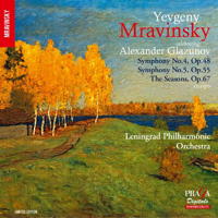 Glazunov: Symphonies Nos 4 and 5; The Seasons (excerpts). © 2016 AMC Paris