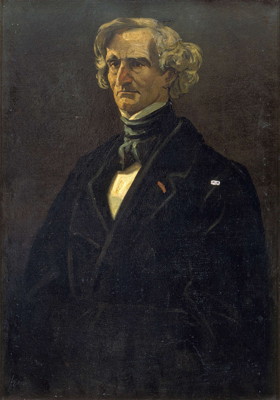 Hector Berlioz (1803-1869). Painting by André Gill (1840-1885)