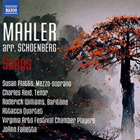 Mahler arr Schoenberg: Songs. © 2016 Naxos Rights US Inc