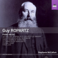 Guy Ropartz: Piano Music. © 2015 Toccata Classics