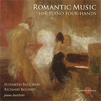 Romantic Music for Piano Four-Hands. Elizabeth Buccheri and Richard Boldrey, piano duettists. © 2009 Cedille Records