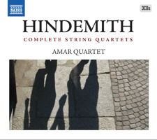 Hindemith Complete String Quartets - Amar Quartet. © 2016 Naxos Rights US Inc