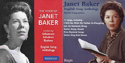 Janet Baker included two songs by Armstrong Gibbs on her English Song collection