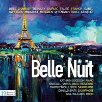 Belle Nuit - sonate et rhapsodie - romance et mélodie. © 2014 Navona Records LLC
