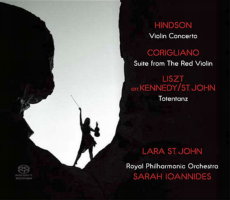 Hindson, Corigliano and Liszt. Lara St John. © 2008 Ancalagon LLC