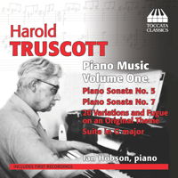 Harold Truscott Piano Music Volume One. Ian Hobson, piano. © 2014 Toccata Classics