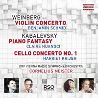 Kabalevsky and Weinberg Concertos. © 2018 Capriccio